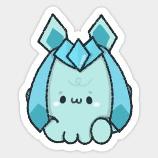 Ice Cat Sticker